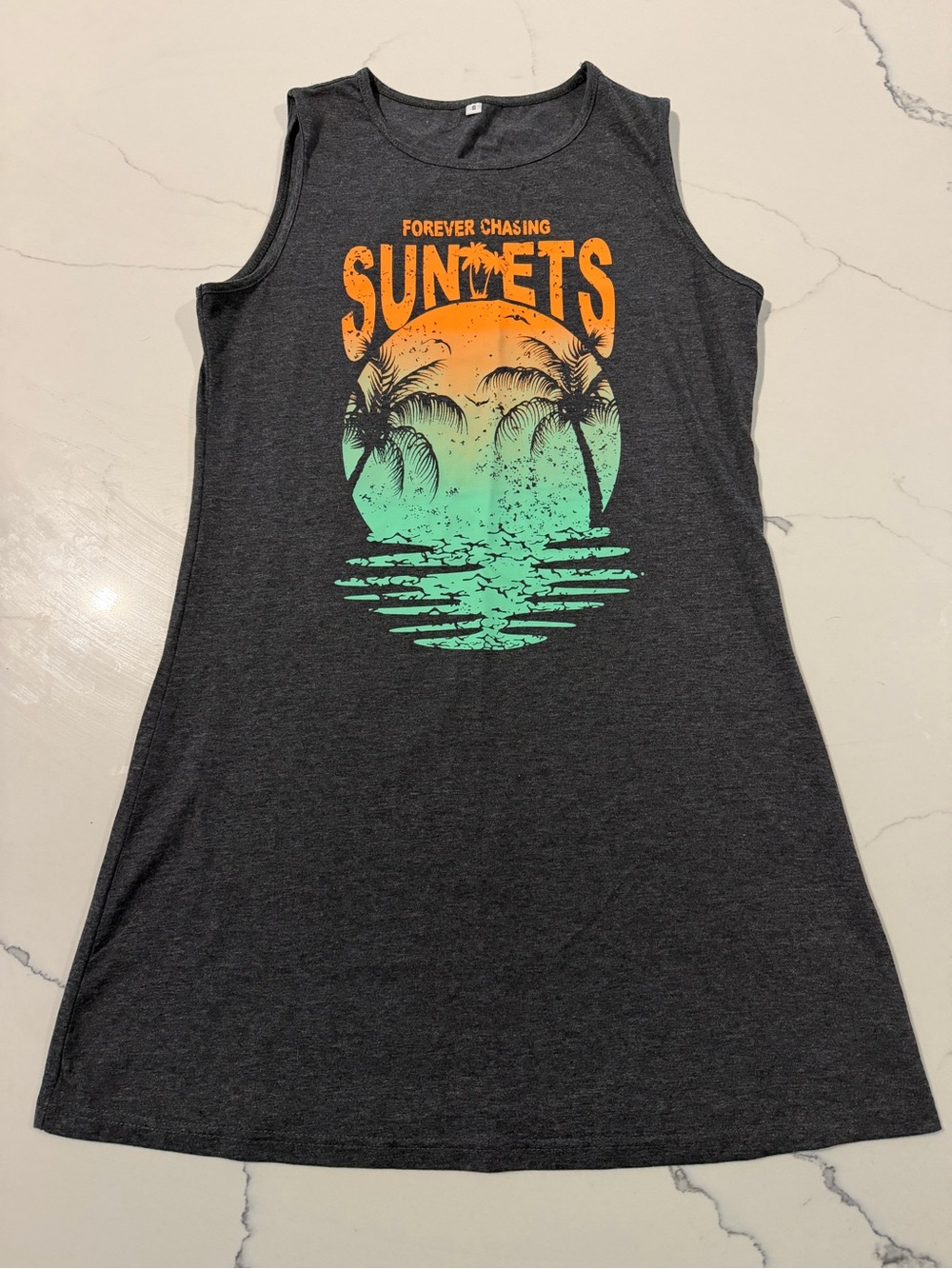 Sunsets Graphic Tank Coverup - Picture 4 of 4